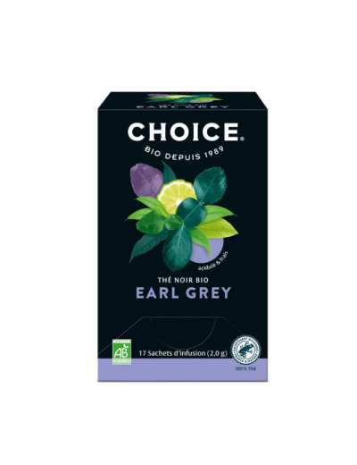 Thé noir earl grey 34g