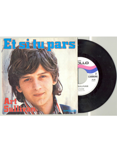 45 Tours ART SULLIVAN "ET SI TU PARS" / "J'AI PLEURE"