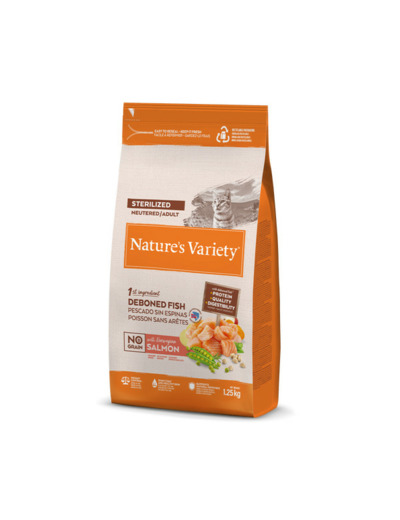 Nature's Variety, NO GRAIN STERILIZED SAUMON - 1.25KG