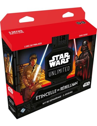 Star Wars Unlimited: L'étincelle de la rébellion - Kit de démarrage