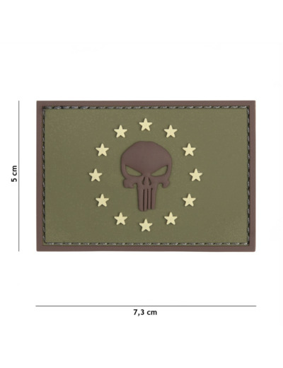 Patch 3D PVC Punisher UE (vert)