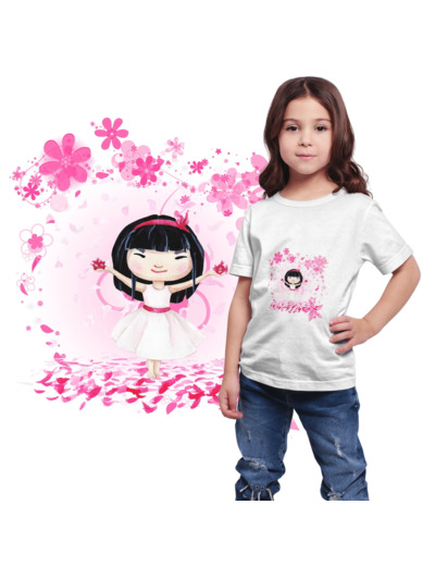 T-shirt sans manches personnalisable Sakura