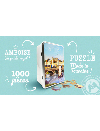 PUZZLE 1000 PIECES - AMBOISE