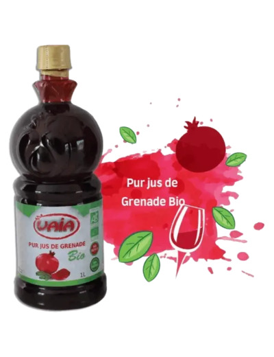 Pur jus de Grenade Bio-1l-Vaia