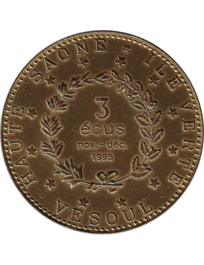 ECUS TEMPORAIRES 3 ECUS DE VESOUL 1995 SUP