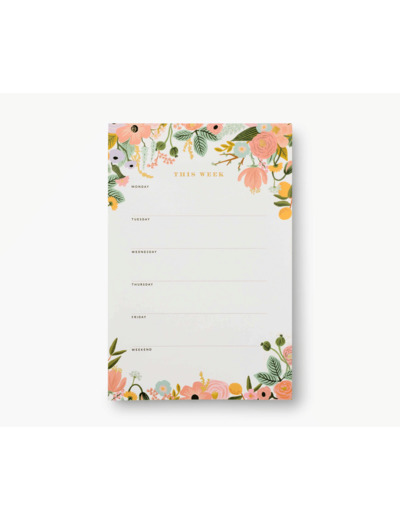 Big Bloc Note Garden Party Pastel - Rifle Paper Co