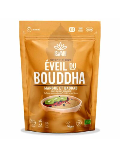 Éveil du Bouddha Mangue et Baobab-360g-Iswari