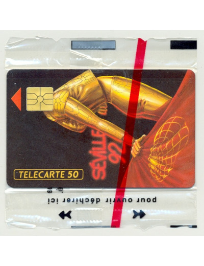 TELECARTE NSB 50 UNITE 08/92 CEF 15 SEVILLE 92 EN423