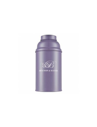 Boîte à thé biberon 100gr violet mat