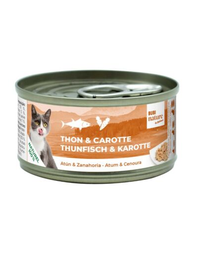BubiNature thon & carotte - 70g