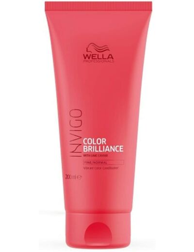 Wella Professionnals Conditionneur pour Cheveux Colorés Fins à Normaux Brilliance Normal 200ml