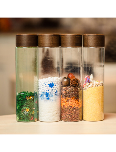 Pack bouteilles sensorielles des saisons