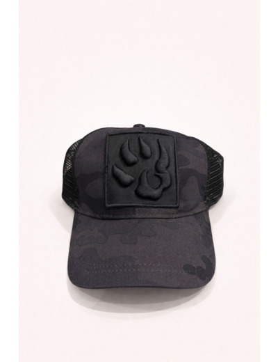 Casquette camouflage night Logo patte 🐾