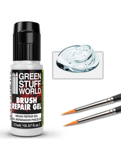 Peinture - Gel de réparation pinceaux 17ml