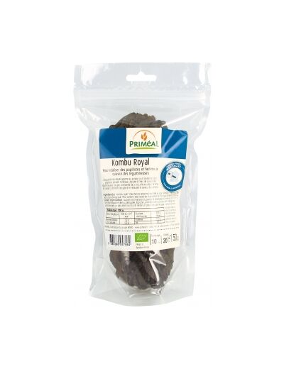 Kombu royal origine France Algues 50g