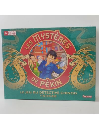 LES MYSTERES DE PEKIN LE JEU DU DETECTIVE CHINOIS LANSAY