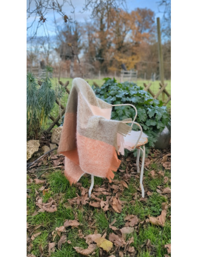 Plaid DOUCEUR - Carreaux poudrés