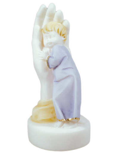 Rêve de Garçon - Statue en albâtre 11cm -Couleur