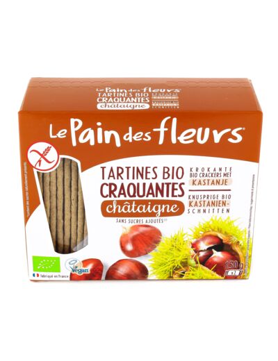 Tartines Craquantes à la Châtaigne Bio 150g