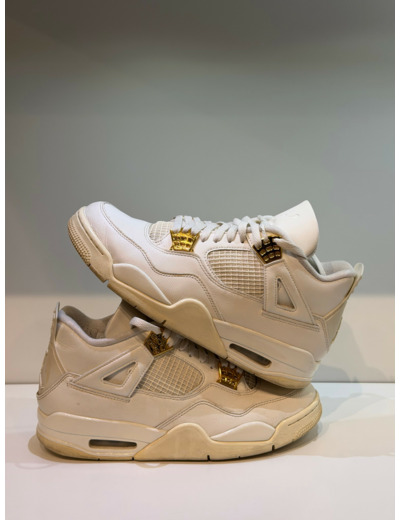 Jordan 4 Retro Metallic Gold (Femme) — T. 43 (Seconde main)
