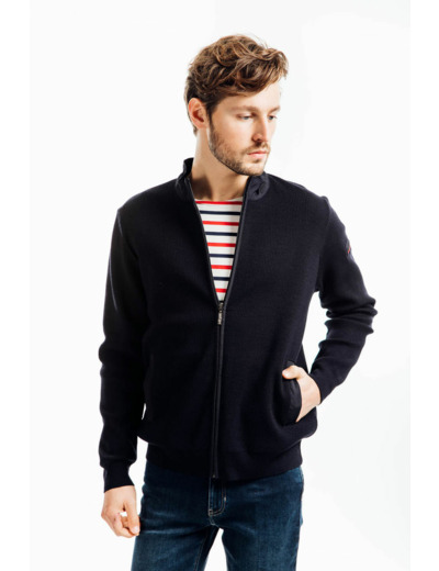 Cardigan zippé Navigateur