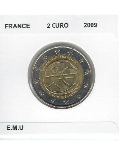 France 2009 2 EURO E.M.U COMMEMORATIVE SUP