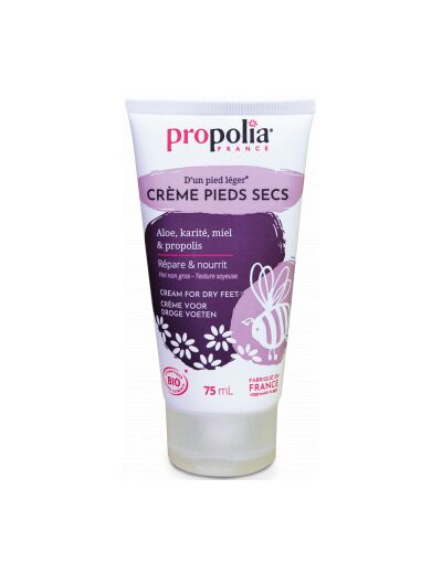 Crème Pieds Secs BIO Tube 75ml