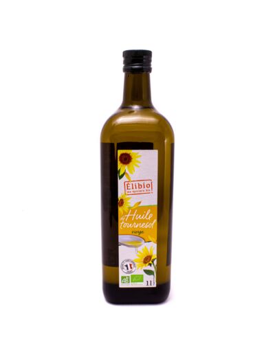 Huile de Tournesol Vierge Bio 1L