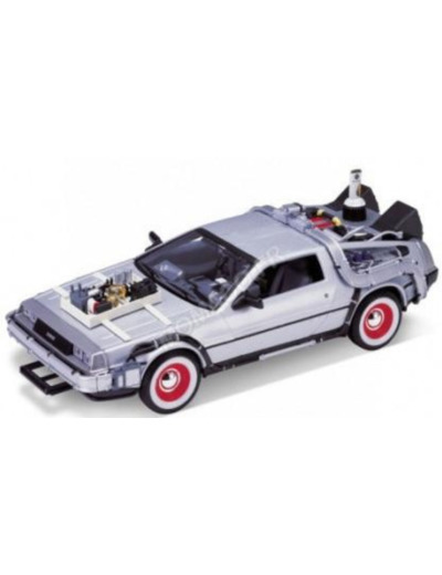 Welly 1/24 - Miniature DELOREAN, Retour Vers Le Futur 3