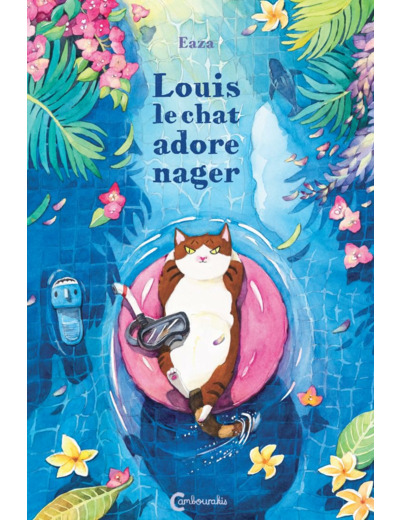 LOUIS LE CHAT ADORE NAGER