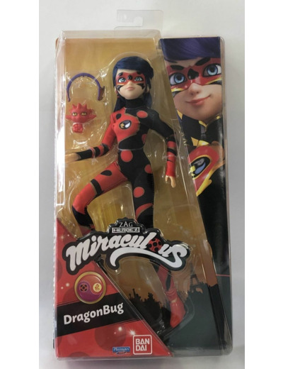 FIGURINE MIRACULOUS DRAGONBUG BANDAI NEUF