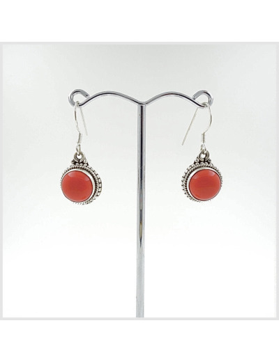 Boucles d'oreilles Gorgone et Argent Massif