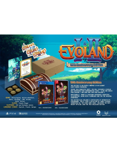 EVOLAND 10TH ANNIVERSARY (1+2) - PS4