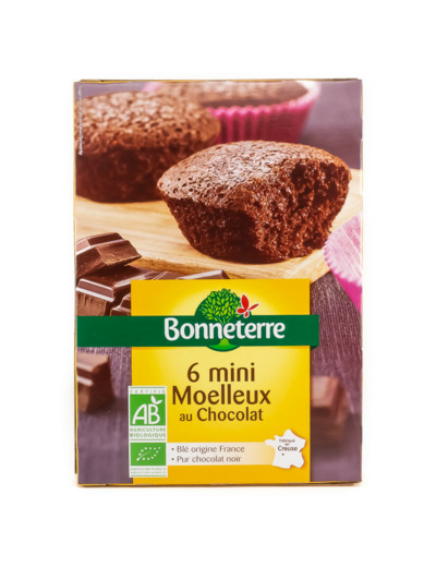 Gâteaux Mini Moelleux au Chocolat Bio 200g