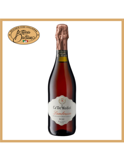 Lambrusco rosé demi sec DOC 75cl