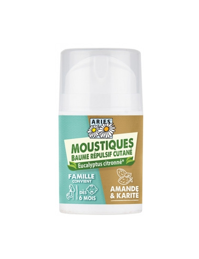 Baume répulsif cutané anti moustiques dès 6 mois 50ml