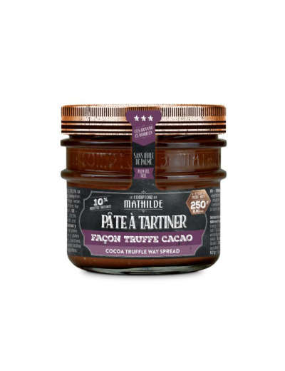 Pâte à tartiner Façon Truffe Cacao 250G