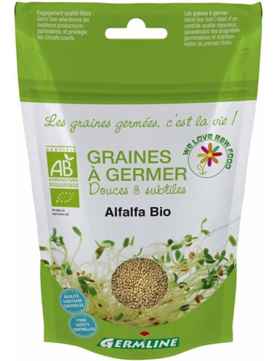 Graines a germer alfafa 150g GERM LINE - SEC