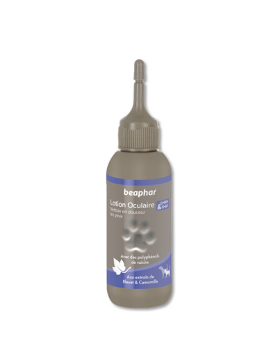 Lotion nettoyante oculaire pour chien et chat - 125 ml