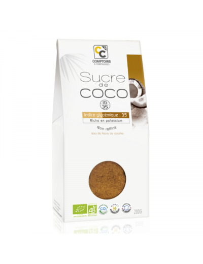 Sucre de Coco Bio-200g-Comptoirs et Compagnies