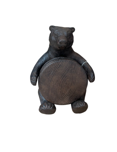 Ours avec 4 dessous de verres