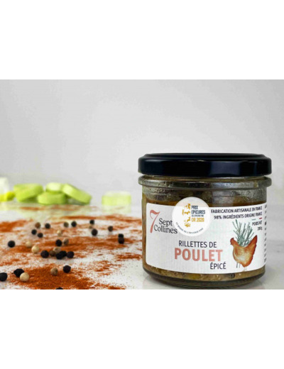 Rillettes de Poulet épicé