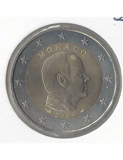 MONACO 2009 2 EURO ALBERT II SUP-