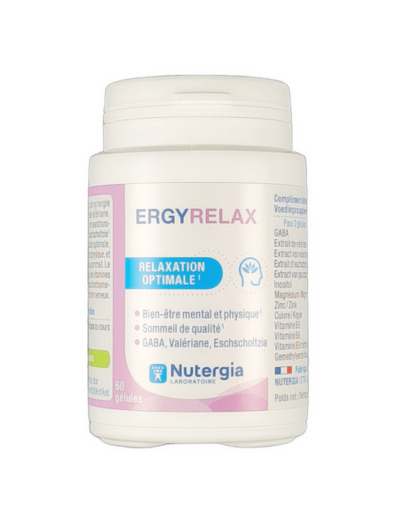 Ergyrelax Relaxation Optimale 60 Gélules