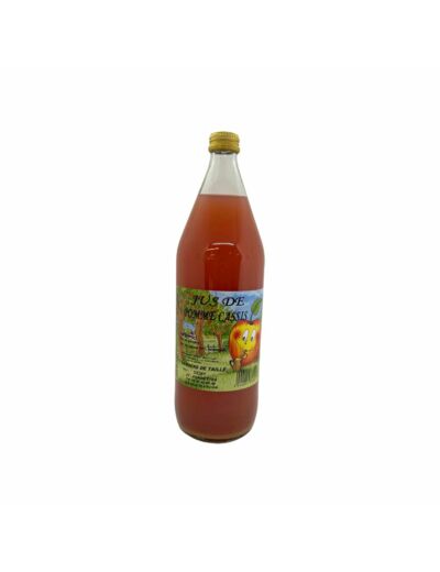 Jus de pomme fraise