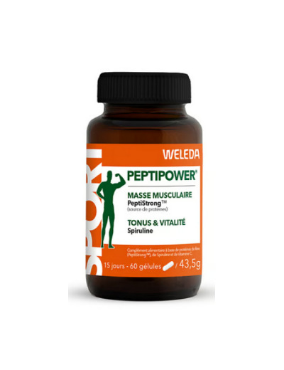 Peptipower tonus et vitalité 60 gélules