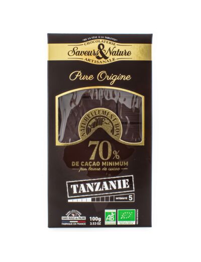 Chocolat Noir 70% Origine Grenade Bio 80g