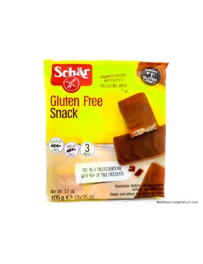 Snacks au Chocolat Sans Gluten 105g