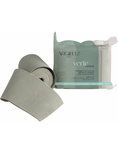 ARGILE VERTE ILLITE BANDES (2) 460G LABO ARGILETZ
