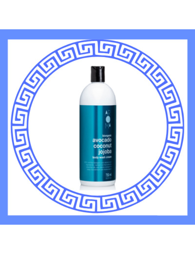 Crème douche pour le corps BIO Avocat-Noix de coco-Jojoba Aroma